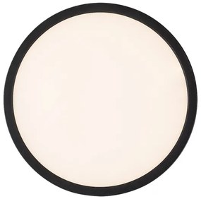 Rabalux 71096 - GONZALO LED mennyezeti lámpa 24W, 29 cm, fekete