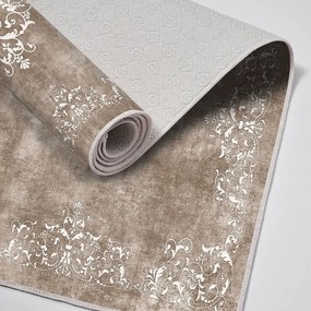 Barna fürdőszobai kilépő szett 2 db-os 60x100 cm – Foutastic
