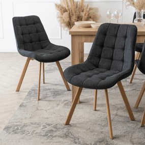 Szék fekete színben. KATHY