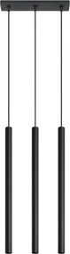 SOLLUX SL-0470 PASTELO Többágú Függesztett Lámpa Fekete G9 IP20