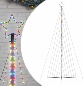 vidaXL színes LED karácsonyfa 789 LED 476 cm