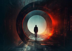 Poszter 84,1x59,4cm Portál a világba