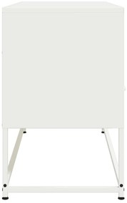 fehér acél TV-szekrény 100,5x39x60,5 cm