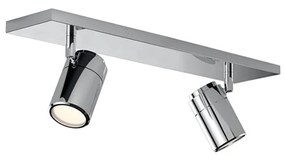 Azzardo Noemie fürdőszobai mennyezeti lámpa, króm, GU10, 2x35W, AZ-2555