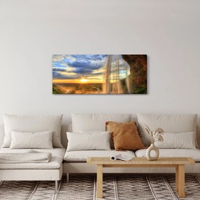 Kép - Vízesés (120x50 cm)