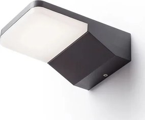RENDL VIRGO fali lámpa antracitszürke 230V LED 9W IP65 3000K