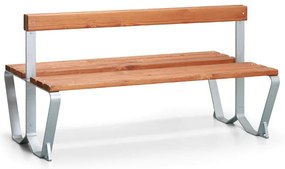 Club szabadtéri pad - 1,5 m, teak