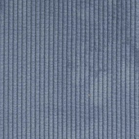 kék kordbársony szövet loveseat kanapé 109 cm