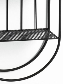 Joshua fekete fali polc - Tomasucci