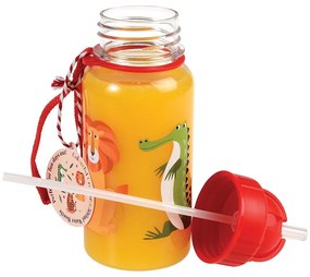 Piros tritán gyerek ivópalack 500 ml Colourful Creatures – Rex London