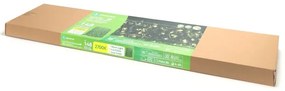 Aigostar - LED napelemes lánc 148 LED/2x1,2m IP65 meleg fehér ivy