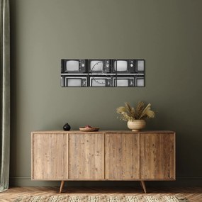 Kép - Retro TV (órával) (90x30 cm)