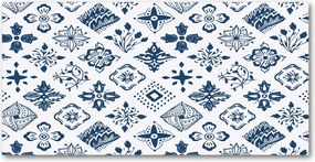 Konyhai panel Virágos mintás 100x50 cm Ragasztó