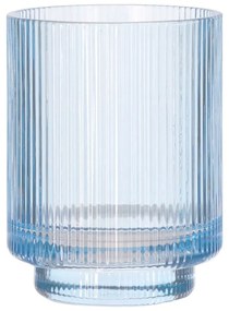 Kék üveg fogkefetartó pohár Clarity – Södahl