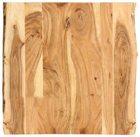 tömör akácfa asztallap 58 x (50-60) x 2,5 cm