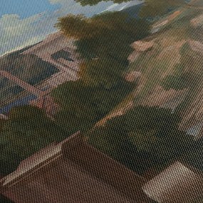 Kép - Nicolas Poussin, Landscape with Saint John on Patmos, reprodukciók (90x60 cm)