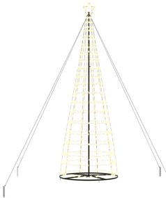 LED Karácsonyi Fenyő 800 LED-del Meleg fehér 400 cm Vas