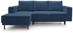 Sarokkanapé Rodriguez mini (B) (tengerészkék + fekete). Akció -15%. 1099141