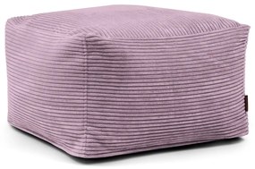 Lila kordbársony babzsákfotel Softbox MooG – SLOWDOWN