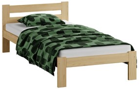 Fa ágy 90x200 VitBed Akio fenyő