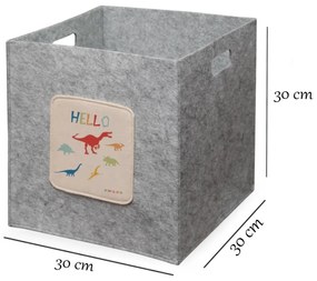 Textil játéktároló doboz – Mioli Decor