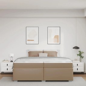 Ágykeret Cappuccino 200 x 200 cm Műbőr