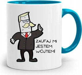 Kék Bögre Ajándék Bízz Bennem! fényképes nyomattal