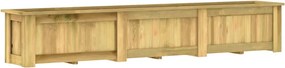 vidaXL impregnált fenyőfa magaságyás 291 x 50 x 50 cm