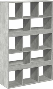 vidaXL betonszürke szerelt fa térelválasztó 100 x 33 x 156,5 cm