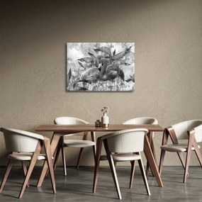 Kép - Flamingók graffiti (70x50 cm)