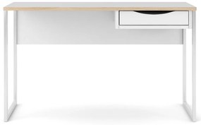 Function Plus fehér íróasztal, 130 x 48 cm - Tvilum