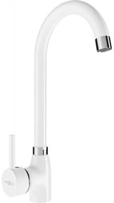 Mexen TELMA - Magas csap / mosogató, Fehér, 670200-20