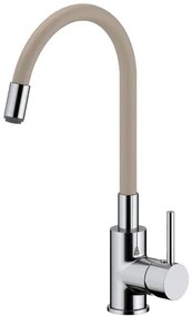 Ceramia S-Line Pro mosogató csaptelep szilikon karral bézs/króm SIKOBSLPRO290BE