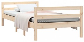 tömör fenyő ágykeret matrac nélkül 80 x 200 cm
