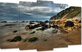 Vászonkép 100x60 Szikla a tengerparton