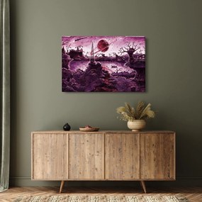 Kép - Elvarázsolt falu (90x60 cm)