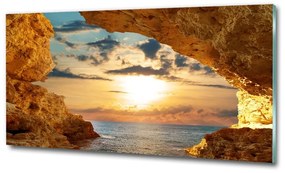 Üvegfotó Grotto tenger osh-62368533