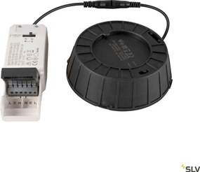 SLV 1007509 DOWNLIGHT Kültéri Mennyezetbe Építhető Lámpa Fekete LED IP54