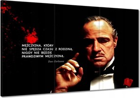 Festmények 120x80 Don Vito Corleone God Fat