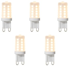 5 db-os G9 szabályozható LED izzó készlet 3W 280 lm 2700K