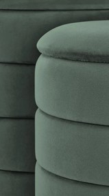 Pacho puff szett zöld