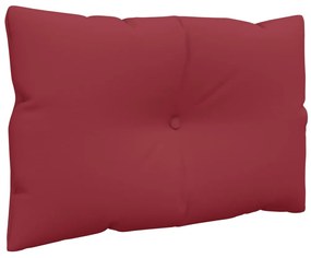 3 db bordó szövet raklappárna