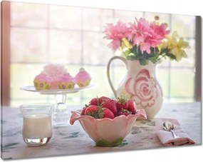 Vászonkép 100x70 Délutáni kávé