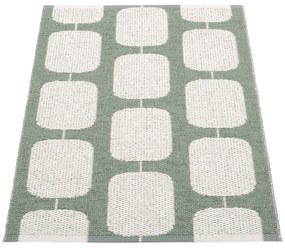 Zöld-krémszínű kültéri-beltéri szőnyeg 70x100 cm Sten Army – Pappelina