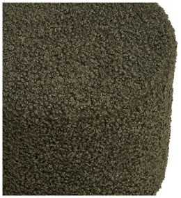 Zöld buklé puff Ejby – House Nordic