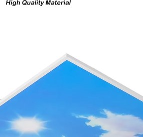 Brilagi - LED dimmelhető mennyezeti lámpatest SLIMFRAME SKY LED/80W/230V 120x60 cm + távirányító