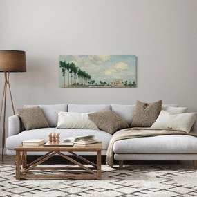 Kép - Johan Barthold Jongkind, The Towpath, reprodukciók (120x50 cm)