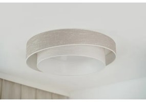 Brilagi - LED Mennyezeti lámpa DOVER SHINE LED/26W/230V átm. 60 cm szürke/krémes