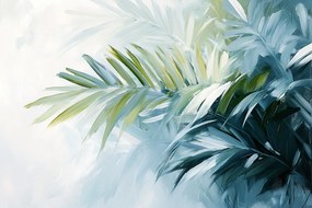 Fotótapéta Flizelina Természet Növények Levelek Pálma 312x219 ragasztó