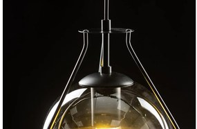 Lámpa Mennyezeti lámpatest DROP 4, 7325, AC220-240V, 50/60Hz, 1*E14, max.25W, fekete